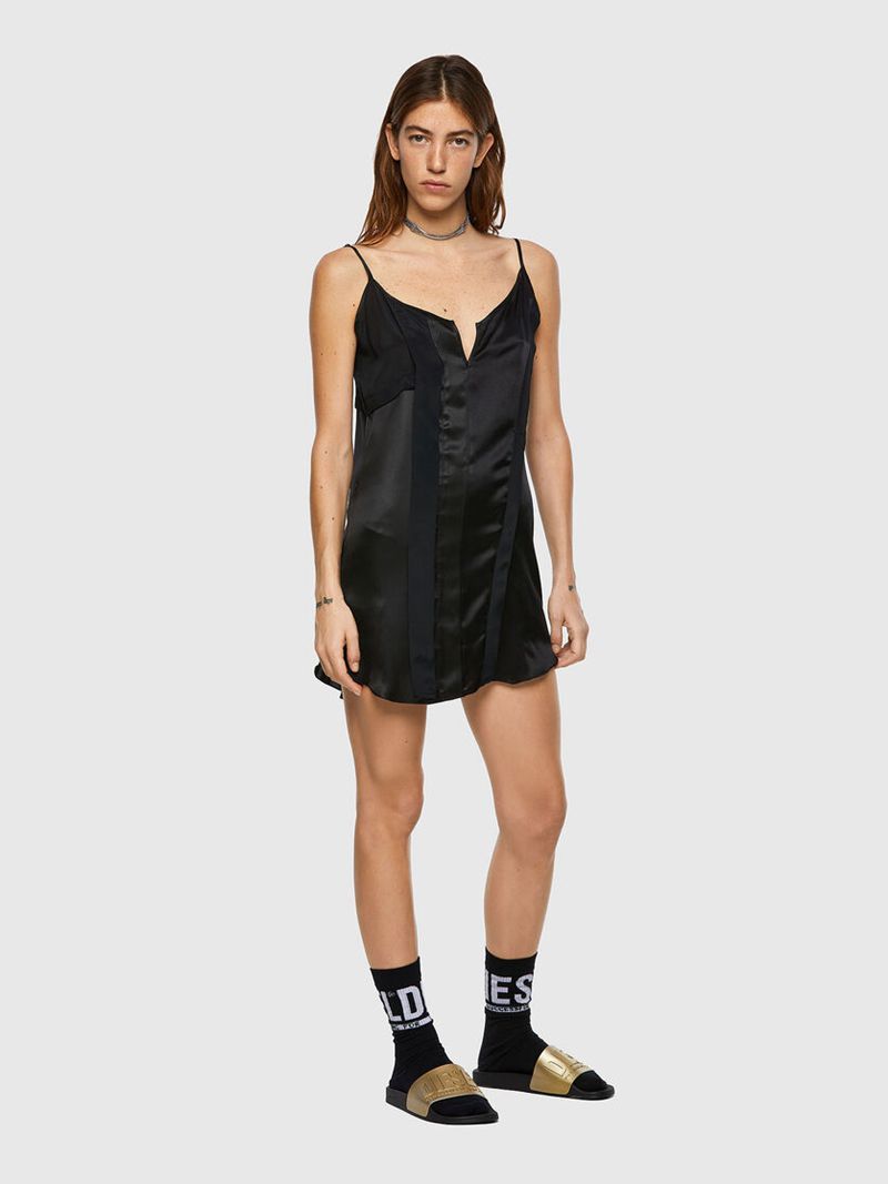 Vestido Diesel D-Bianca Mulher - Pretas LVJEZ-2986